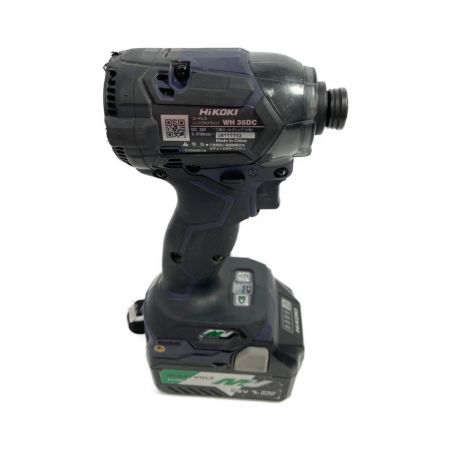  HiKOKI ハイコーキ 充電式インパクトドライバ　充電器・充電池2個・ケース付 WH36DC