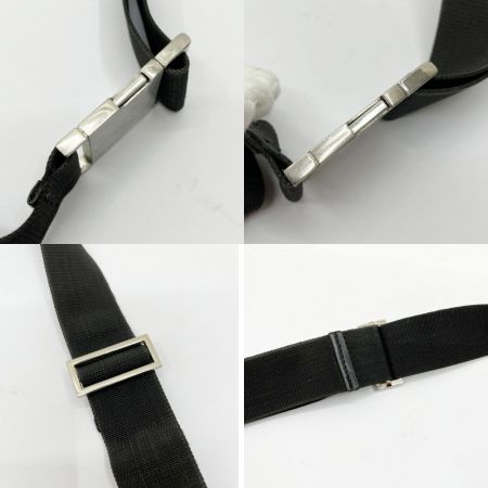  GUCCI グッチ ヒップバッグ　ウエストポーチ　GG キズ・ヨゴレ有 キャンバス  28566 ブラック