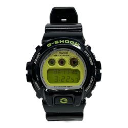 ◆◆ CASIO カシオ G-SHOCK　腕時計 DW-6900CS ブラック x イエロー Bランク