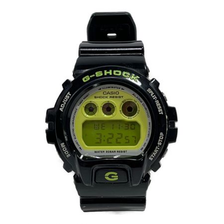  CASIO カシオ G-SHOCK　腕時計 DW-6900CS ブラック x イエロー