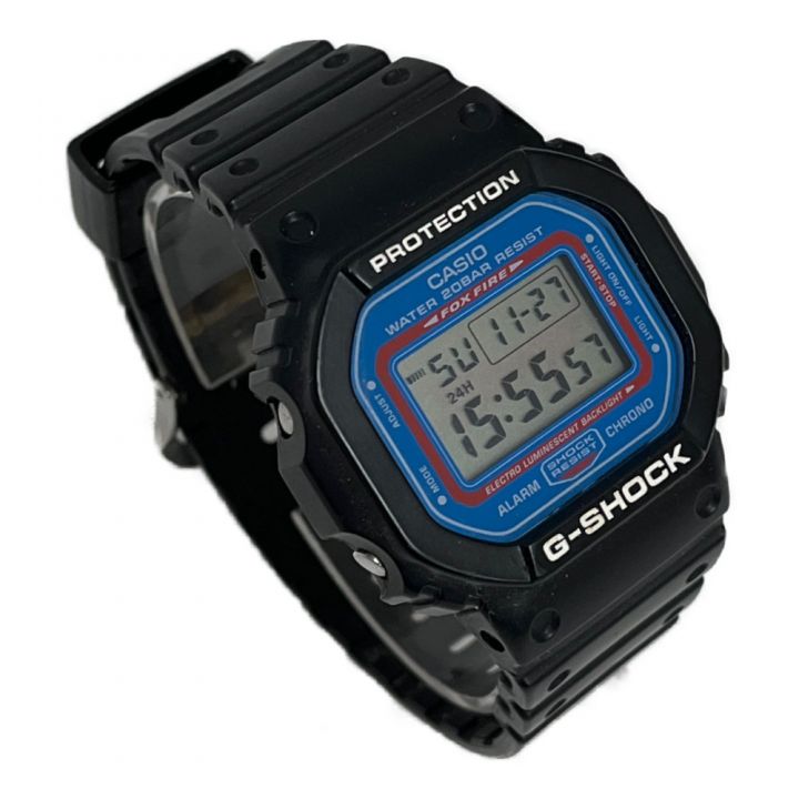 CASIO カシオ エクストララージ G-SHOCK DW-5600VT ブラック x ブルー｜中古｜なんでもリサイクルビッグバン