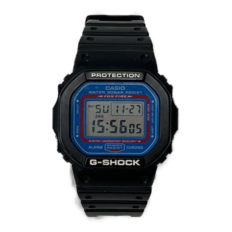 中古】 CASIO カシオ エクストララージ G-SHOCK DW-5600VT ブラック x 