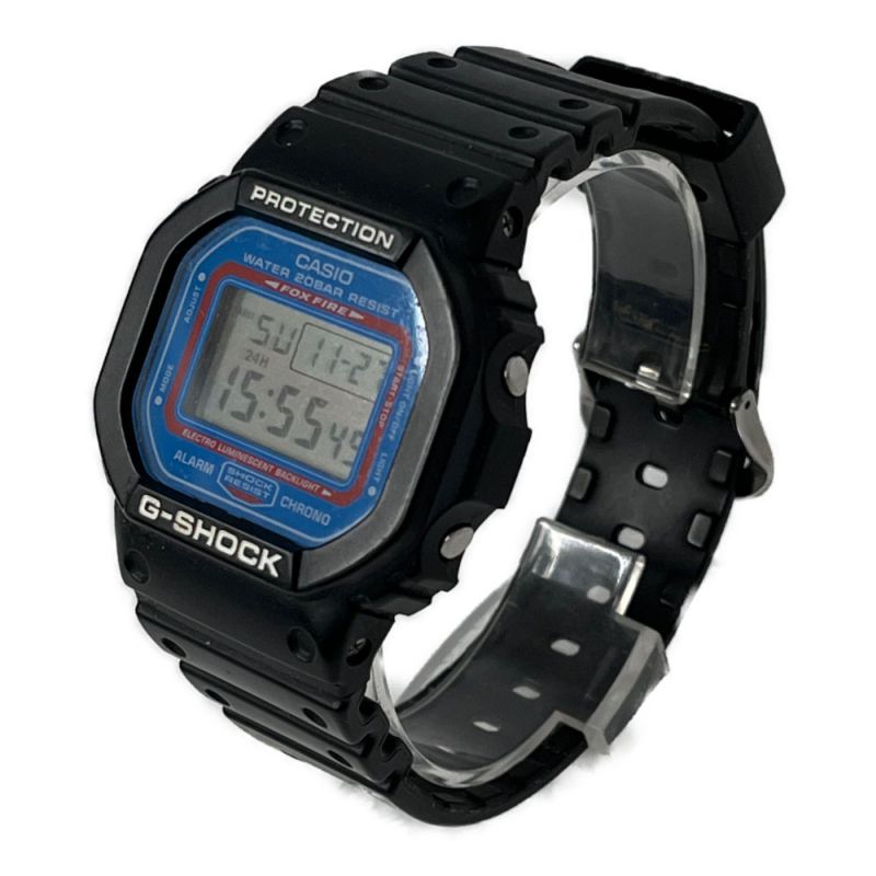 中古】 CASIO カシオ エクストララージ G-SHOCK DW-5600VT ブラック x 