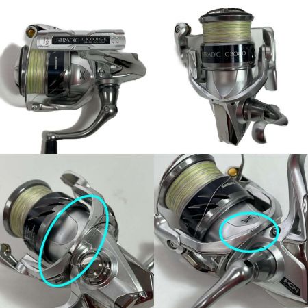  SHIMANO シマノ スピニングリール STRADIC C3000 箱付 STRADIC C3000