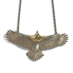 ◆◆ Taro washimi イーグル/eg-03　 K18PG・925 K18PGイーグルメタル Aランク