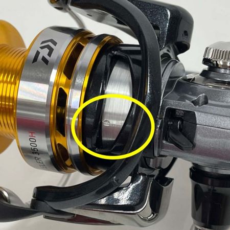  DAIWA ダイワ スピニングリール  17 EXCELER 3500H 箱無し EXCELER 3500H