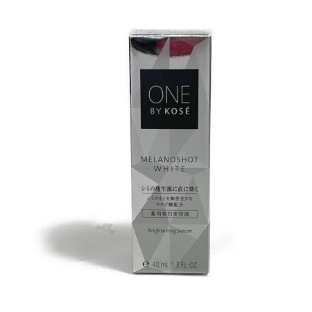  KOSE ONE　美容液　メラノショットホワイトD　(薬用美白美容液)　40ml