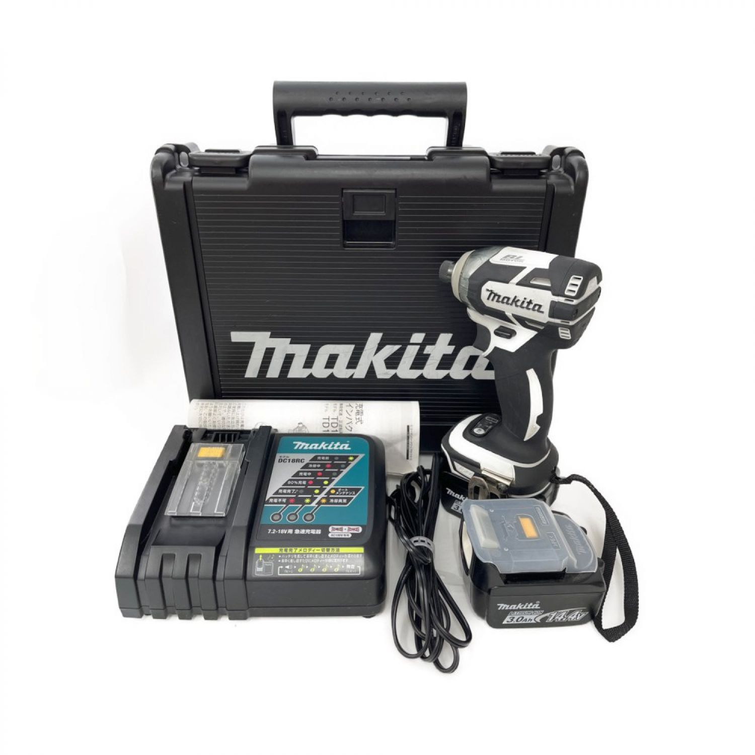 Makita 充電式インパクトドライバ TD137D 14.4V DC18RC - 工具
