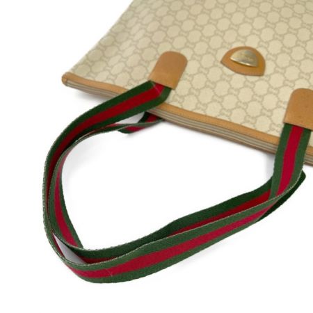  GUCCI Plus シェリートートバッグ ポケット破れで無し ベージュ
