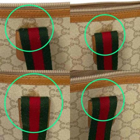  GUCCI Plus シェリートートバッグ ポケット破れで無し ベージュ