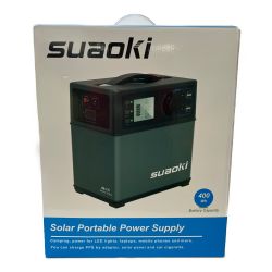 ◆◆ SUAOKI ポータブル電源　付属品完備 14~40V HQC81008 PS5B ブラック Sランク