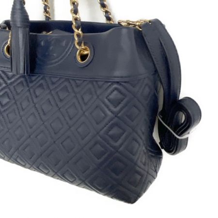  TORY BURCH トリーバーチ 2WAYチェーンショルダーバッグ 48892 ネイビー