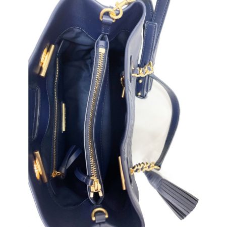  TORY BURCH トリーバーチ 2WAYチェーンショルダーバッグ 48892 ネイビー