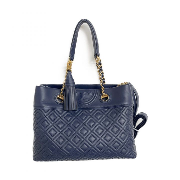 TORY BURCH トリーバーチ 2WAYチェーンショルダーバッグ 48892 ネイビー｜中古｜なんでもリサイクルビッグバン