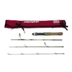 ★★ ABU アブガルシア　ズームサファリ　ルアーロッド　4ピース　ケース付 ZMSS-404UL Bランク