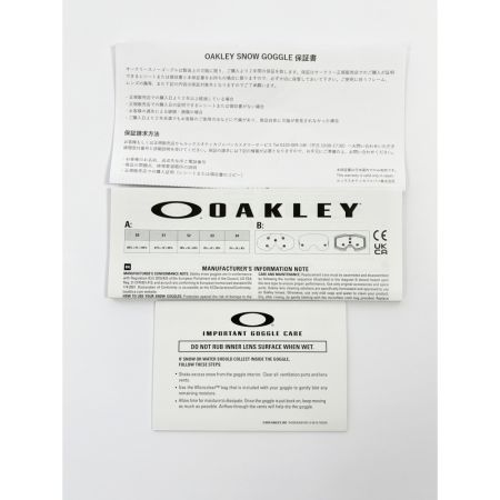  OAKLEY オークリ フライトパス L　ゴーグル Matte Grey x Prizm Rose