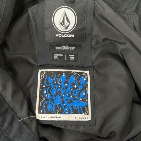  VOLCOM ボルコム スノーボードウェア 　Mサイズ  LONGO GORE-TEX JACKET  G0652306 ブラック