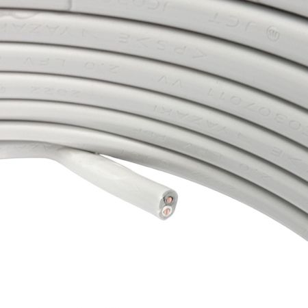  YAZAKI 矢崎総業株式会社 電材 VVFケーブル 2×2.0mm  100M