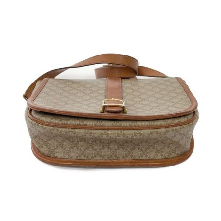  CELINE セリーヌ ショルダーバッグ ブラウン x ベージュ