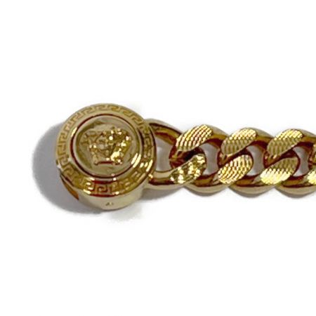  VERSACE ベルサーチ チェーンブレスレット メドゥーサ GP メッキ ゴールド