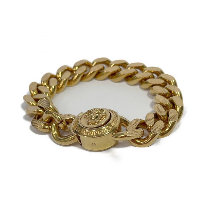 VERSACE ベルサーチ チェーンブレスレット メドゥーサ GP メッキ
