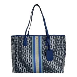 ◆◆ TORY BURCH トリーバーチ トートバッグ　OSサイズ 53303 ブルー Aランク