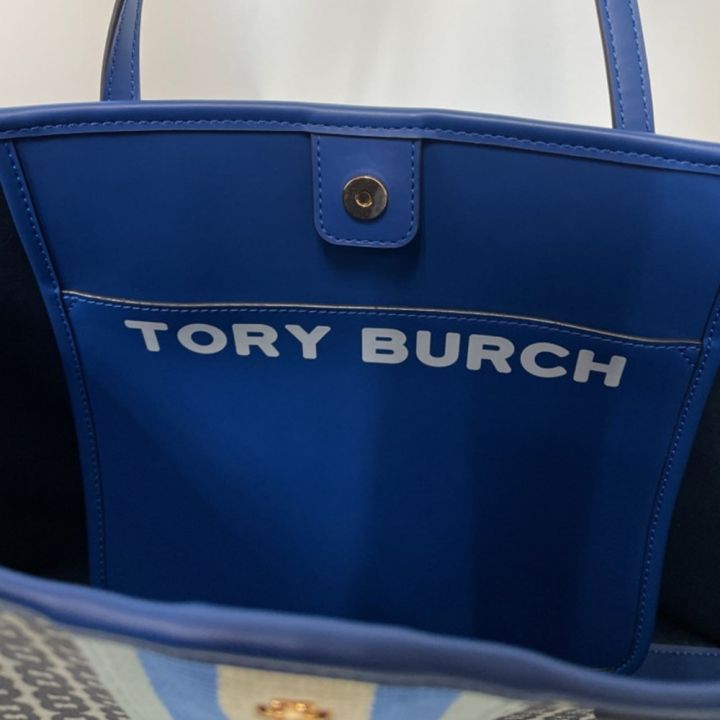 TORY BURCH トリーバーチ トートバッグ OSサイズ 53303 ブルー｜中古  