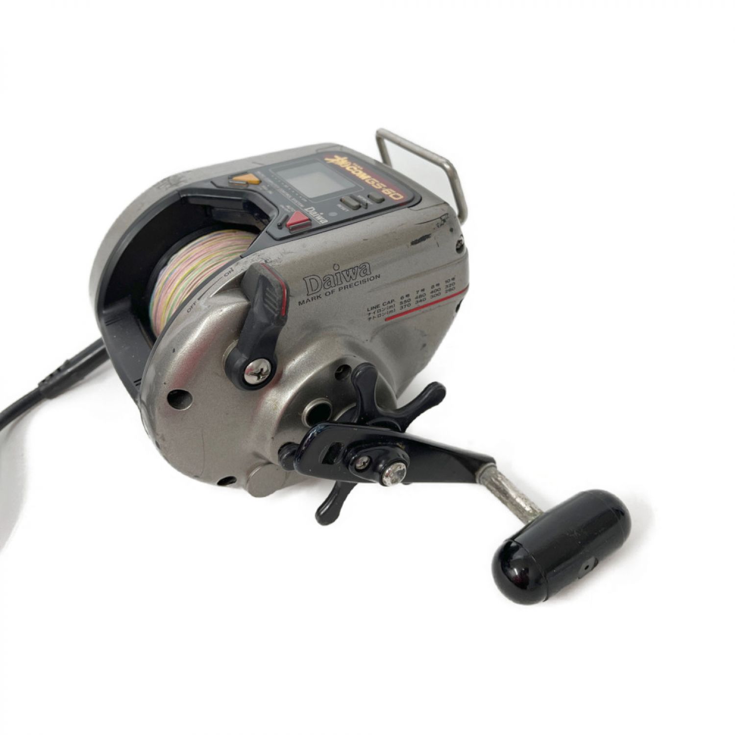 中古】 DAIWA ダイワ 棚COM GS-60 電動リール 使用時間、距離不明 棚