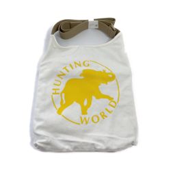 ◆◆ HUNTING WORLD ハンティングワールド リバーシブル　トートバッグ　プリントひび割れあり 7177-872 Bランク