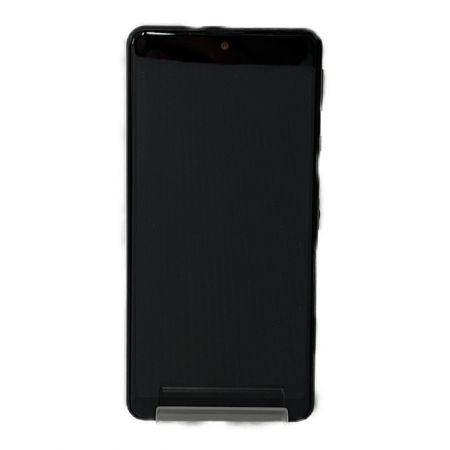  SHARP シャープ スマートフォン ブラック AQUOS sense4 basic 64GB A003SH ブラック