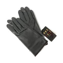 ◆◆ DAKS ダックス 羊革　手袋　グローブ　レディース ブラック Aランク