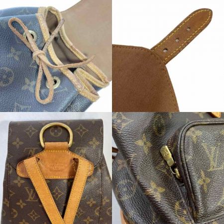  LOUIS VUITTON ルイヴィトン モンスリ・ミドルサイズ　リュック M51136