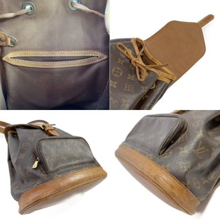  LOUIS VUITTON ルイヴィトン モンスリ・ミドルサイズ　リュック M51136