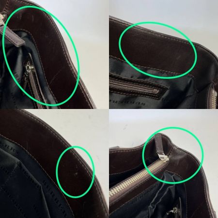  BURBERRY バーバリー トートバッグ 　バーバリーチェック　キズ有 ベージュ/茶