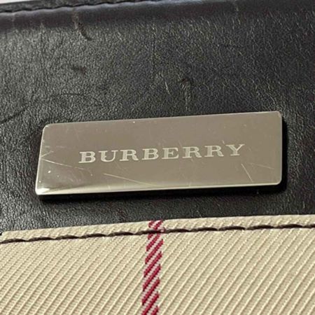  BURBERRY バーバリー トートバッグ 　バーバリーチェック　キズ有 ベージュ/茶