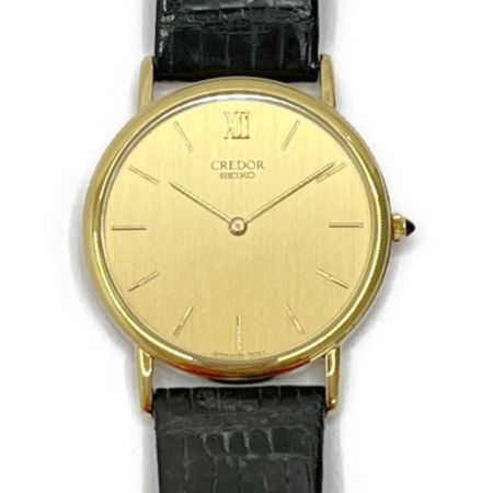 【中古】 SEIKO CREDOR 18K 腕時計 2023.2 電池交換、修理済