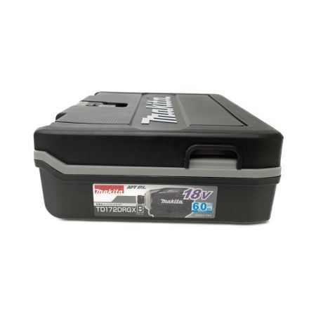  MAKITA マキタ 【未開封品】充電式インパクトド TD172DRGX ブラック
