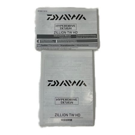  DAIWA ダイワ ベイトリール　22　ZILLION TW HD1000XH 00630132