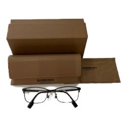 ◆◆ BURBERRY バーバリー 眼鏡フレーム　レンズなし　ケース付 B1357-T-D ブラック Bランク