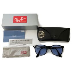 ◆◆ RAY-BAN レイバン サングラス セルフレーム 601/８０キズ有　ケース付 RB4259-F ブルー x ブラック Cランク