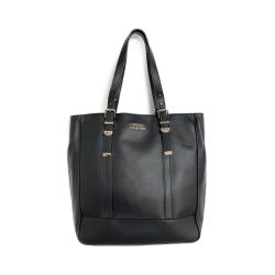 ◆◆ VERSACE ベルサーチ コレクション　ハンドバッグ　底鋲取れ　 ブラック Bランク