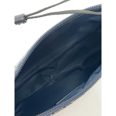  Christian Dior クリスチャンディオール トロッター　ミニバッグ　ポーチ PZ1012 ネイビー