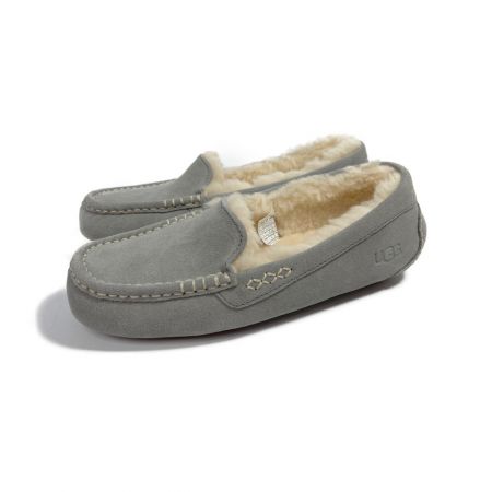  UGG アグ 26cm　アンスレ―　スリッポン 1106878 ライトグレー