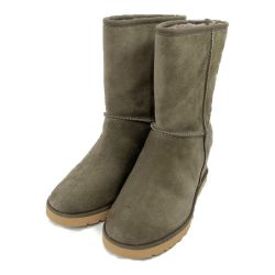 ◆◆ UGG アグ クラシックフェムショート　ムートンブーツ　SIZE 25cm 1104611 グレー Bランク