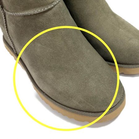  UGG アグ クラシックフェムショート　ムートンブーツ　SIZE 25cm 1104611 グレー