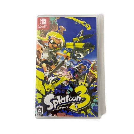  Nintendo ニンテンドウ スプラトゥーン3 SWITCHソフト