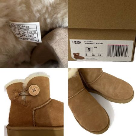  UGG アグ  BAILEY BUTTON MINI　ブーツ　26cm 1016422 CHE