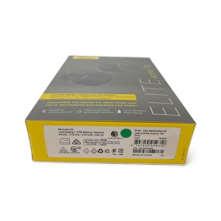  Jabra 【未開封品】ELITE active 75T　ワイヤレスイヤホン 100-99093004-40 グレー