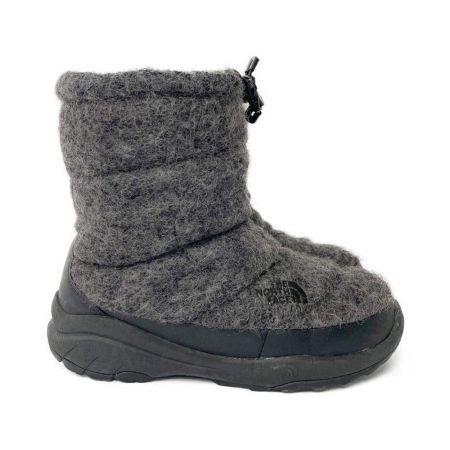  THE NORTH FACE ザノースフェイス ヌプシブーツ  防水ウールブーツ　23.0cm NF51788 グレー x ブラック