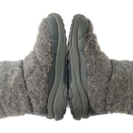  THE NORTH FACE ザノースフェイス ヌプシブーツ  防水ウールブーツ　23.0cm NF51788 グレー x ブラック